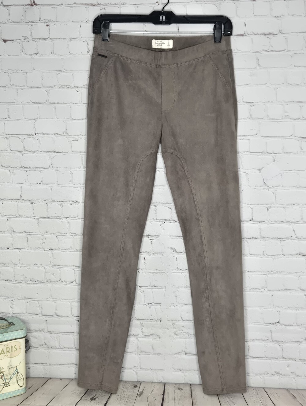 Abercrombie & Fitch Faux Suede Leggings S